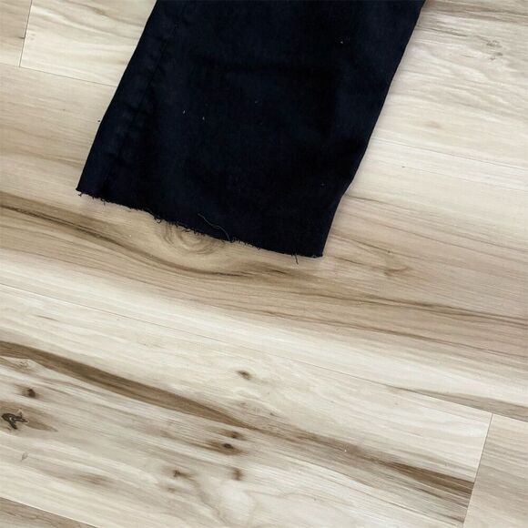 Hudson Women's Barbara Bootcut Jeans Size 28 Black High Rise Stretch - Picture 7 of 11